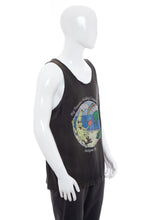 Load image into Gallery viewer, 1990&#39;s Fruit of the Loom Black and Multicolor Banana Graphic Print Tank Size L/XL
