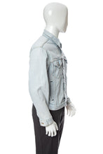 Load image into Gallery viewer, 1980&#39;s Levis Harley Davidson Light Wash Denim Jacket Size S
