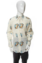 Load image into Gallery viewer, 1970&#39;s Rare Marx Brothers Printed Shirt Size M
