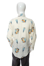 Load image into Gallery viewer, 1970&#39;s Rare Marx Brothers Printed Shirt Size M
