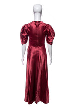 Load image into Gallery viewer, 1930&#39;s  Best &amp; Co. Rose Satin Gown Size S
