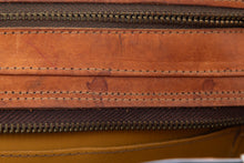 Load image into Gallery viewer, 1970&#39;s Brown Tooled Leather Shoulder Bag
