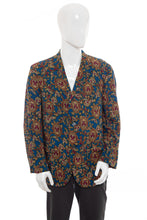 Load image into Gallery viewer, 1950&#39;s Mavest for Benoit&#39;s Navy Paisley Print Jacket Size L/XL
