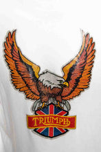 Load image into Gallery viewer, 1970&#39;s Glitter Eagle Triumph Motif T-Shirt Size M
