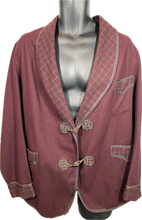 Load image into Gallery viewer, 1930&#39;s Wool Smoking Jacket Size M
