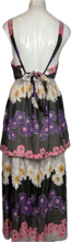 Load image into Gallery viewer, 1970&#39;s Polka Dot Floral Dress Size XS
