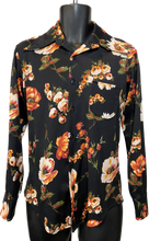 Load image into Gallery viewer, 1970&#39;s Rose Disco Shirt Size M
