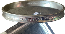 Load image into Gallery viewer, 1997 Sterling Silver Tiffany and Co. 1837 Bangle

