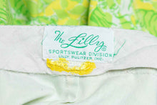 Load image into Gallery viewer, 1970&#39;s Rare Lily Pulitzer Lime Green Tiger Print Pants Size 32
