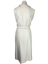 Load image into Gallery viewer, 1960’s Cream International Flag Dress and Cardigan Size M
